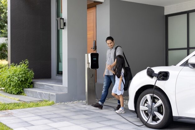 instalación de punto de recarga para coche eléctrico