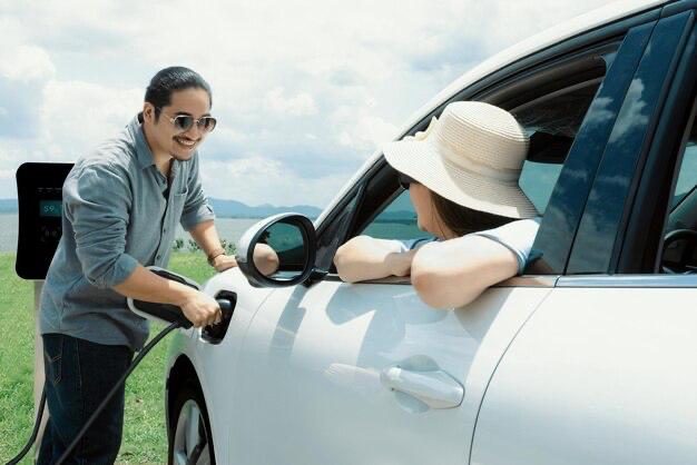 Viaje en coche eléctrico