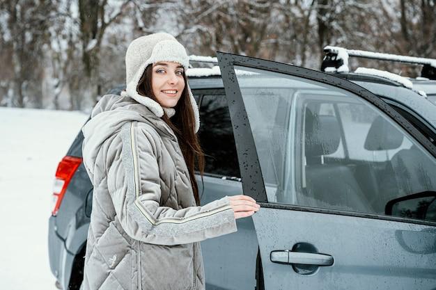 coche eléctrico invierno